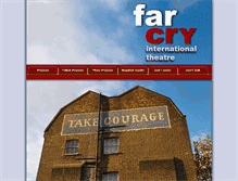 Tablet Screenshot of farcry-theatre.org